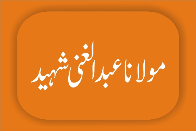 مبلغ اسلام مولانا عبدالغنی شہید  ۔۔۔۔آہ ہم سے بچھڑ گئے