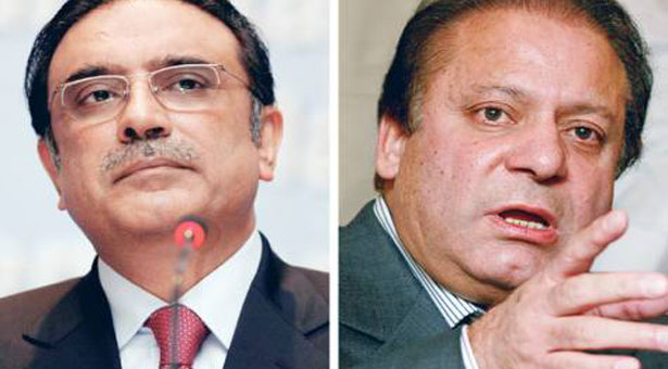نواز زرداری ملاقات نہ ہوئی