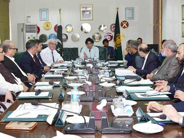 وزیرداخلہ چوہدری نثار کا اشتہاری مجرموں کے خلاف فوری کارروائی کا حکم