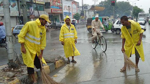 Pakistan's cleaning