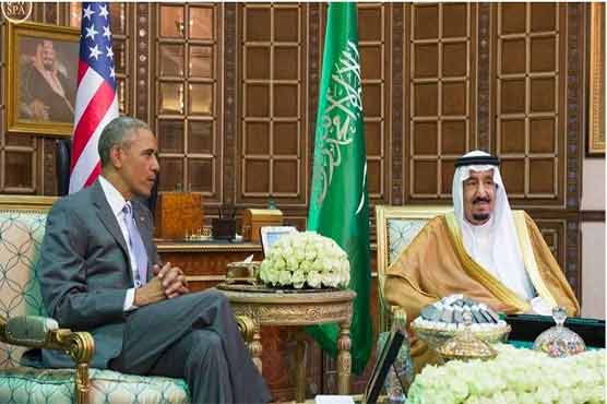 شاہ سلمان سے اوباما کی ملاقات، ایران امریکہ تعلقات کی بحالی پر گفتگو