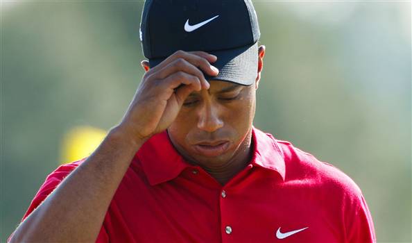 ٹائیگر ووڈز ماسٹرز گالف سے دستبردار