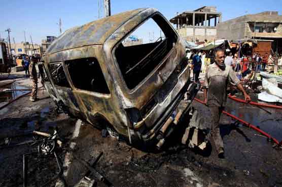 عراق : دو خودکش کار بم دھماکوں میں 32 افراد ہلاک، 75 زخمی