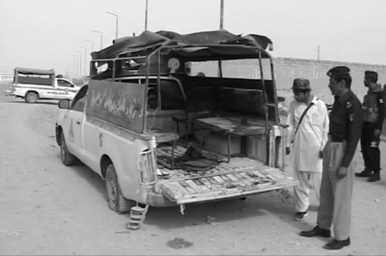 کوئٹہ : مشرقی بائی پاس کے قریب دھماکہ، پانچ پولیس اہلکار زخمی