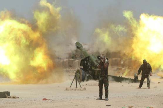 فلوجہ میں لڑائی سے بچ کر نکلنے والے شہریوں کو خوراک کی کمی کا سامنا