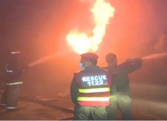 تھر: جھونپڑیوں میں آتشزدگی ایک بچہ جھلس کر جاں بحق