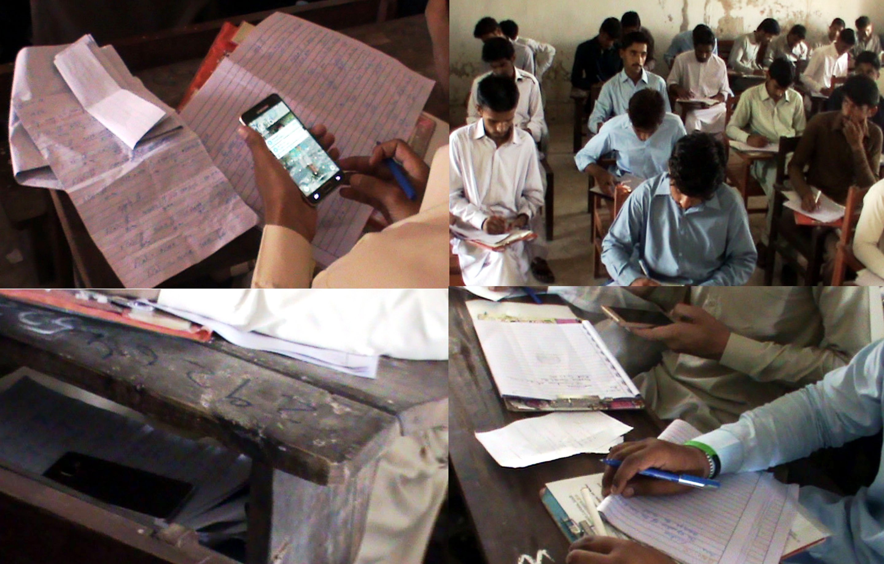 خیرپور ناتھن شاہ میں انٹرمیڈیٹ کے امتحانات میں بوٹی مافیا سرگرم