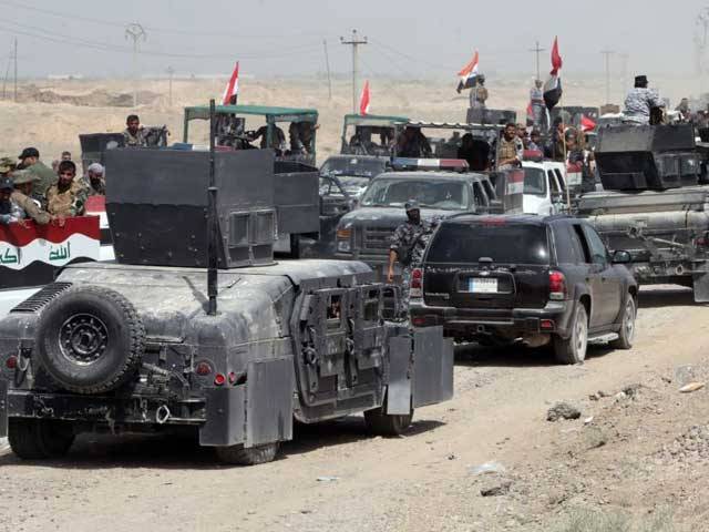 عراقی فورسز داعش سے فلوجہ کا قبضہ چھڑانے کیلئے شہر میں داخل