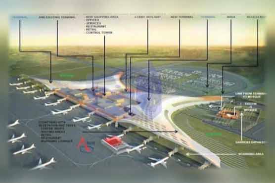 حکومت نے لاہور ائر پورٹ کی نئی عمارت کی توسیع کی منظوری دیدی