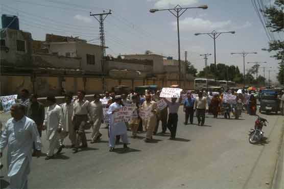 کوئٹہ: سرکاری ہسپتالوں کی او پی ڈیز کا بائیکاٹ 9 ویں روز بھی جاری