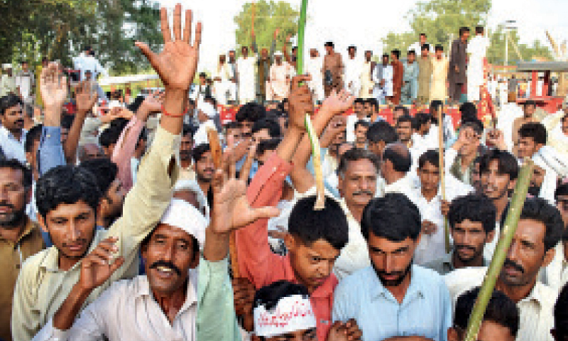 فوڈ سنٹر کروڑ پر کاشت کاروں کا استحصال جاری