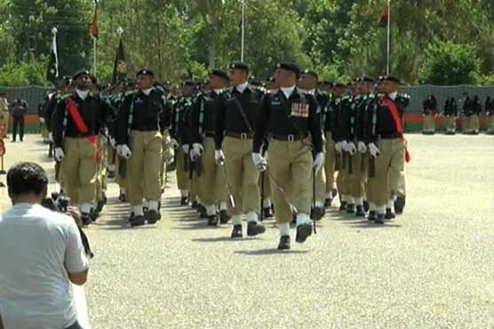 کامرہ میں انسداد منشیات فورس کی پاسنگ آؤٹ پریڈ