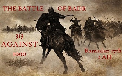 غزوہ بدر میں صحابہ کرام علہیم الرضوان کی جاں نثاری