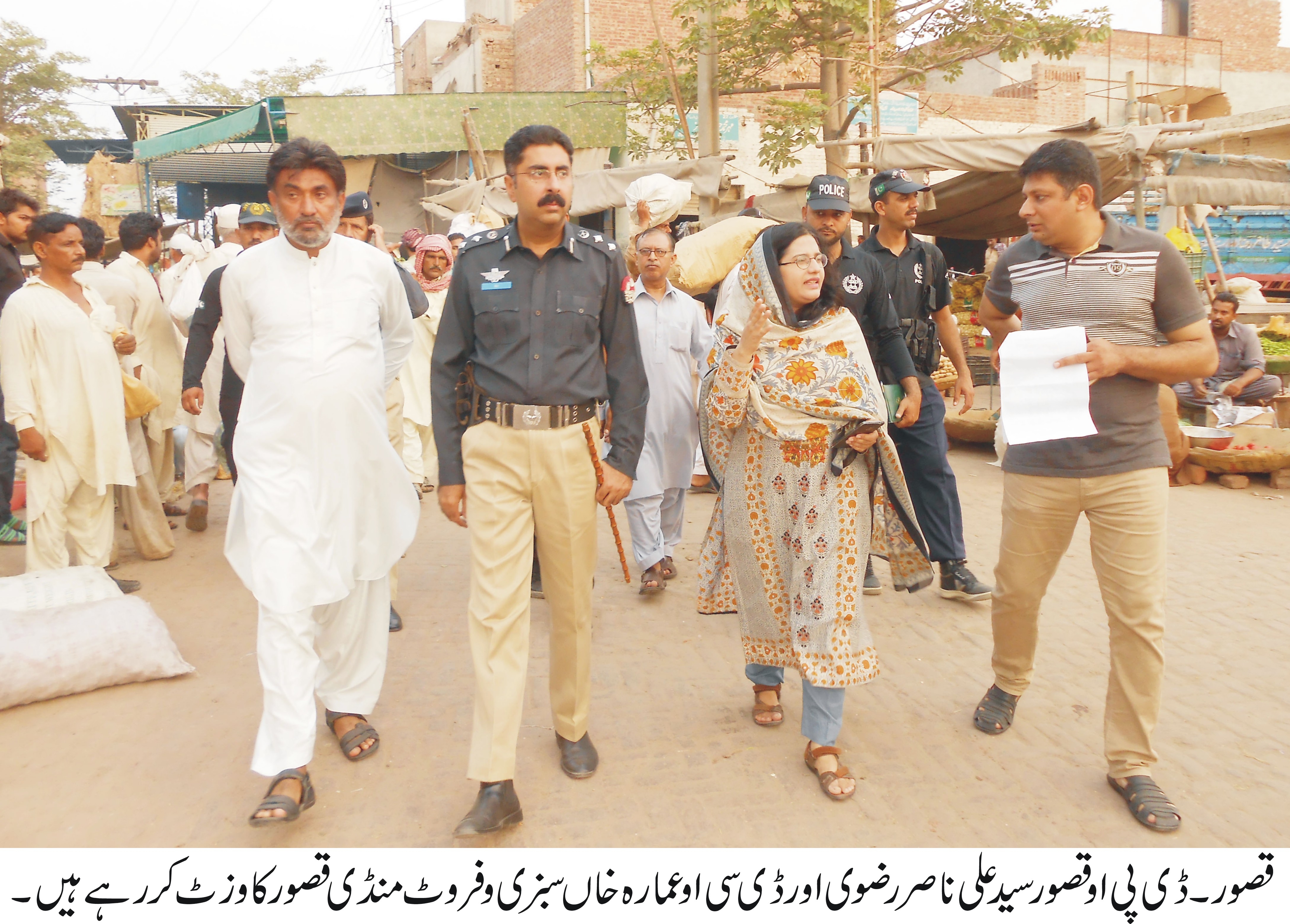 ناجائز منافع خور کسی بھی رعایت کے مستحق نہیں۔ ڈی پی او قصور، ڈی سی او