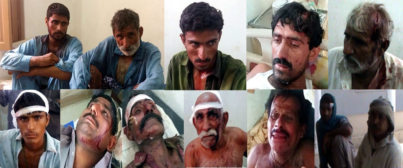 خیرپور ناتھن شاہ میں چانڈیہ برادری کے دو گروپوں تصادم، 13 افراد شدید زخمی