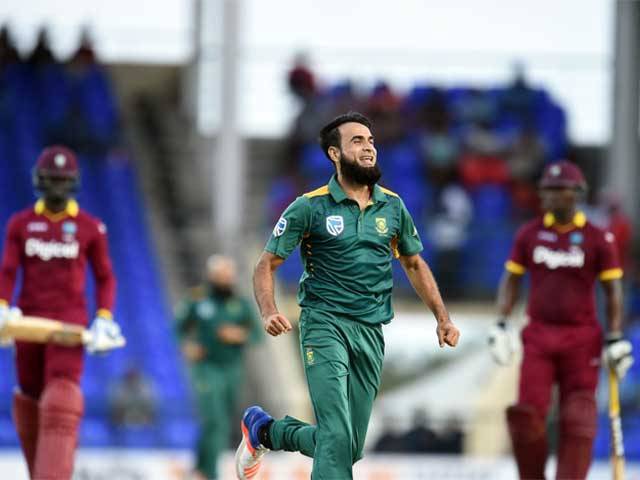 عمران طاہر کی تباہ کن بولنگ، جنوبی افریقا کے ہاتھوں ویسٹ انڈیز کو شکست
