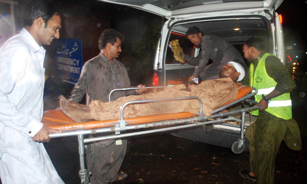 Injured Man