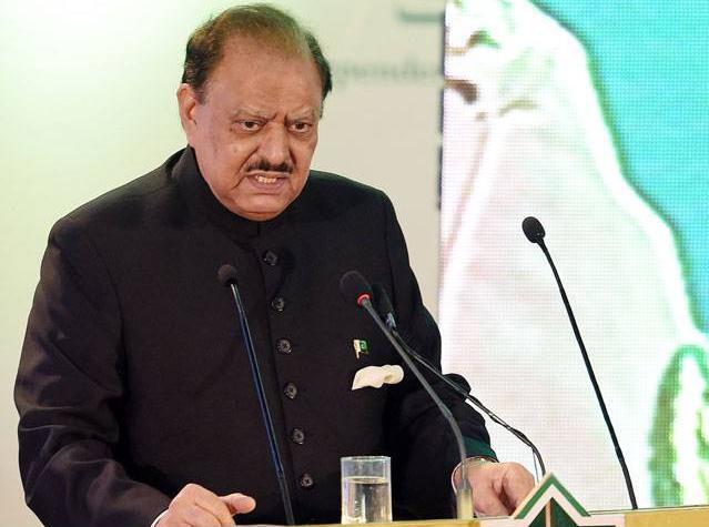مل کر کام کرنے سے جمہوریت مضبوط ہو رہی ہے : ممنون حسین