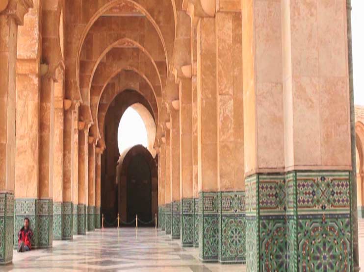 مراکش میں مسجد حسن دوم اسلامی طرز تعمیر کا شاہکار