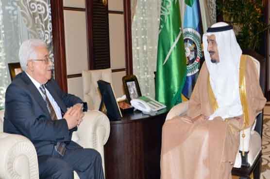 فلسطینی صدر محمود عباس کی سعودی فرمانروا سے ملاقات، اہم امور پر بات چیت