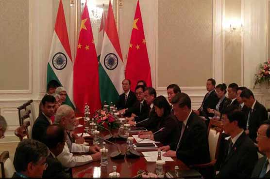 نریندر مودی کی چینی صدر سے ملاقات، دو طرفہ امور پر بات چیت
