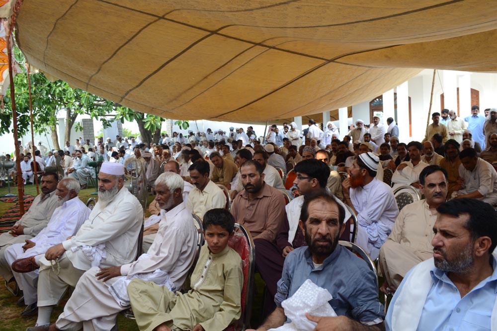 پاکستان تحریک اانصاف کے رکن صوبائی اسمبلی مرحوم محمد صدیق خان کی رسم قل