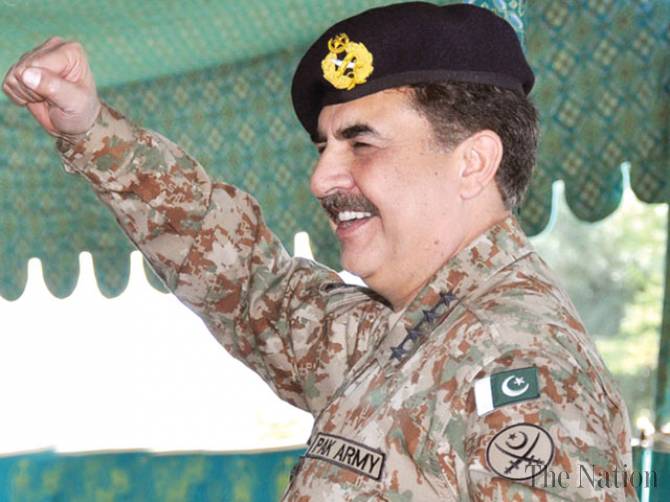 پاکستان کا ہیرو  جنرل راحیل شریف