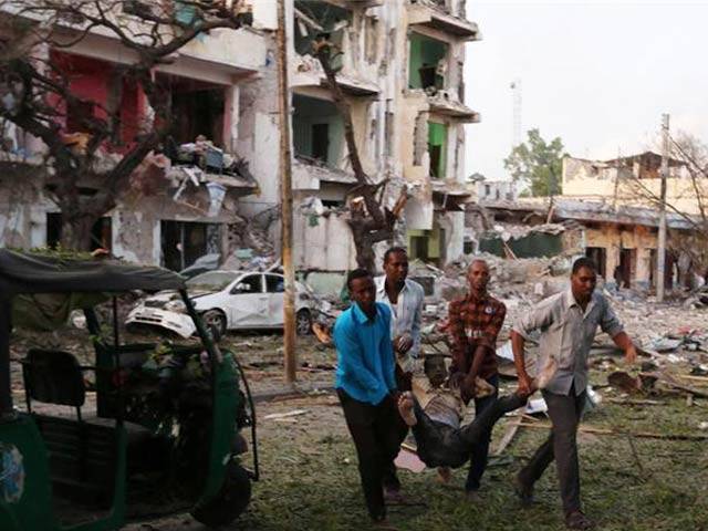 صومالیہ کے دارالحکومت میں ہوٹل پر خودکش حملہ، 2 ارکان پارلیمنٹ سمیت 15 افراد ہلاک