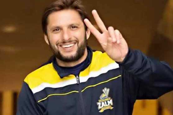 پشاور زلمی کا حصہ ہونے پر فخر ہے، شاہد آفریدی