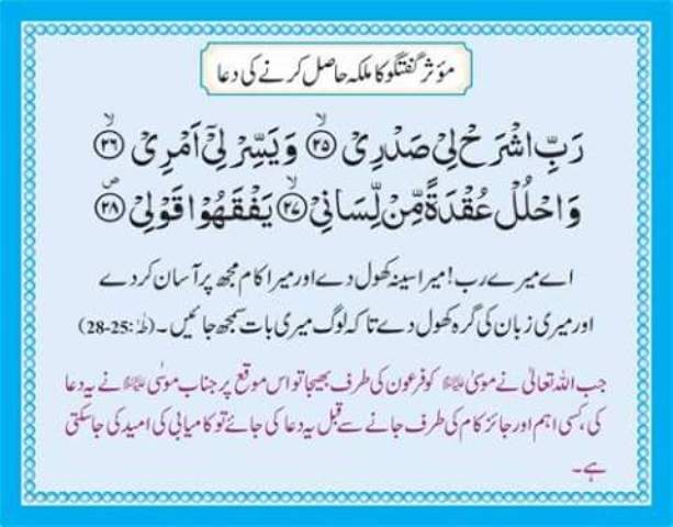 قرآنی دعائیں