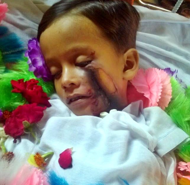 چھ سالہ ننھا محمد بلال کرنٹ لگنے سے جاں بحق ہو گیا