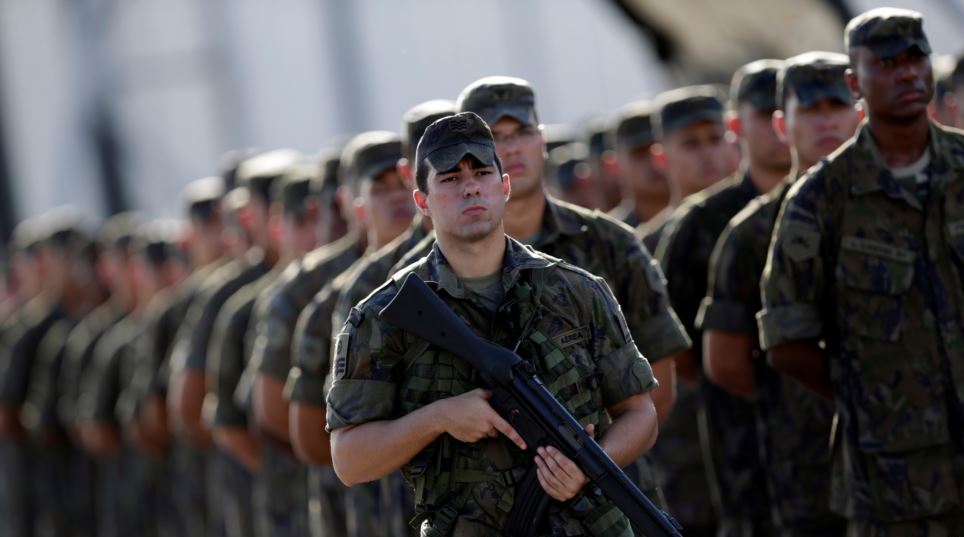 Police in Brazil