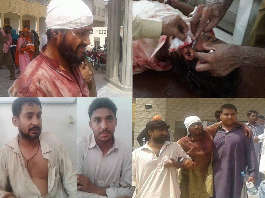 سیہون شریف : لاکھا برادری اور لغاری برادری میں معمولی بات پر جگہڑا ہوگیا