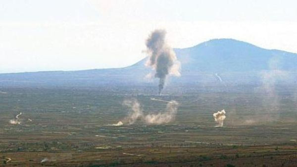 روسی بمباری سے اردن کی سرحد کے نزدیک 15 شامی جاں بحق