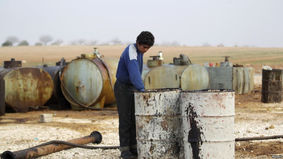 کرد افواج کا شام کی تیل کی دولت سے استفادہ