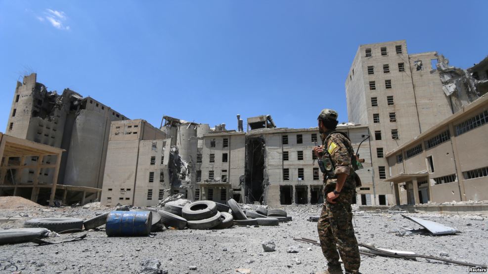 شامی شہر منبج کا نصف علاقہ داعش سے واگزار کروا لیا گیا