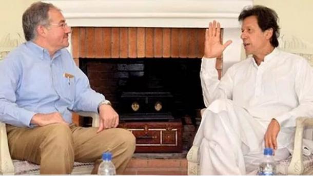 Turkish Ambassador and Imran Khan Met