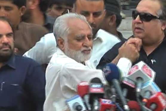 اتحاد ہم سے ووٹ متحدہ کو، عمران اسماعیل کی پریس کانفرنس پر لیگی رہنما کا دھاوا