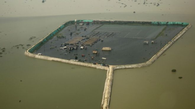 دریائے گنگا میں سیلاب کے ریکارڈ ٹوٹ گئے