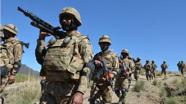 خیبر تھری میں 40 شدت پسند ہلاک، 43 ٹھکانے تباہ