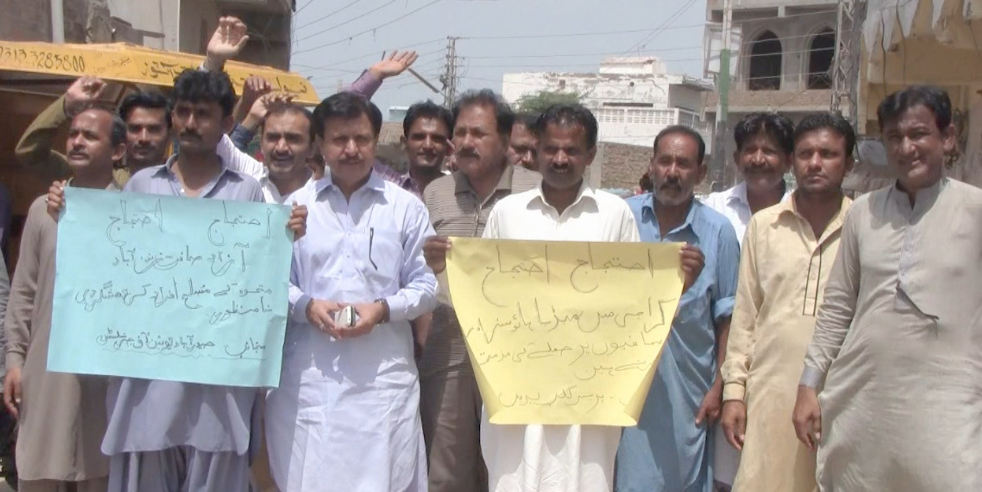 بدین میں صحافتی اداروں پریس کلب، ایوان صحافت اور تنظیموں کی جانب سے احتجاجی ریلی نکالی گئی