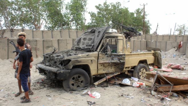 سعودی عرب میں حوثی باغیوں کا راکٹ حملہ، سات ہلاک