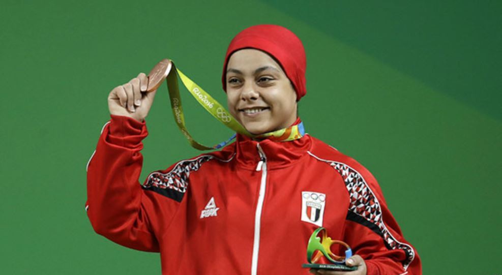 ریو میں عرب دنیا کی پہلی اولمپک میڈلیسٹ سارہ احمد
