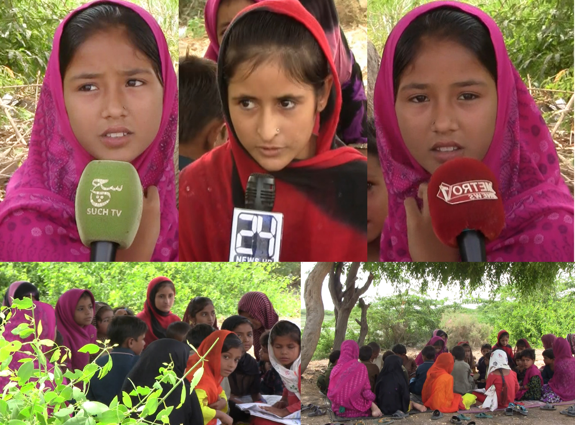 بدین کے نواحی گاﺅں کے ویرانوں کو علم کی شمع کے پروانوں نے اپنی لگن سے آباد کر دیا