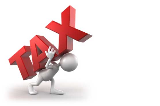 زمین کی خریدو فروخت پر ٹیکس، رئیل اسٹیٹ ایجنٹ، ڈویلپر، تاجر اور صنعتکار تقسیم