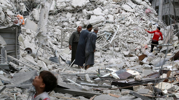 روسی اور شامی طیاروں کی حلب پر وحشیانہ بمباری ،مزید 25 ہلاک