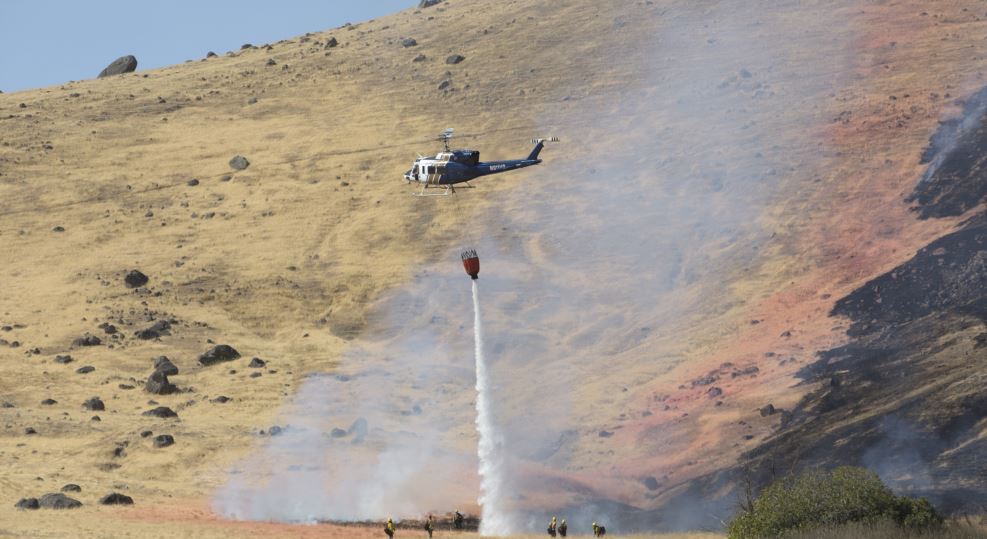 کیلی فورنیا: جاسوس طیارہ گر کر تباہ، ایک پائلٹ ہلاک دوسرا زخمی