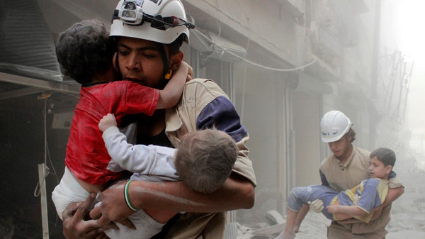 مشرقی حلب پر بلا تعطل بمباری، اسپتال زخمیوں سے بھر گئے