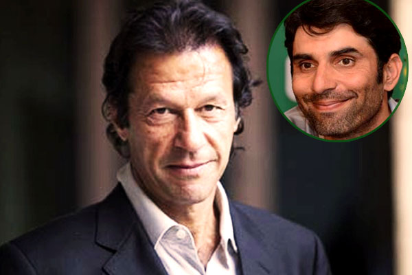 عمران خان کی مصباح الحق کو ون ڈے ٹیم میں واپسی کی تجویز