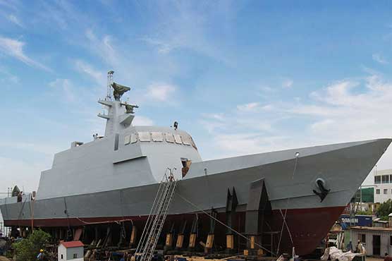 پاک بحریہ کے بیڑے میں تیسرا فاسٹ اٹیک میزائل کرافٹ شامل
